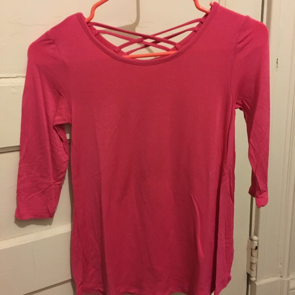 Girls Justice Pink Top